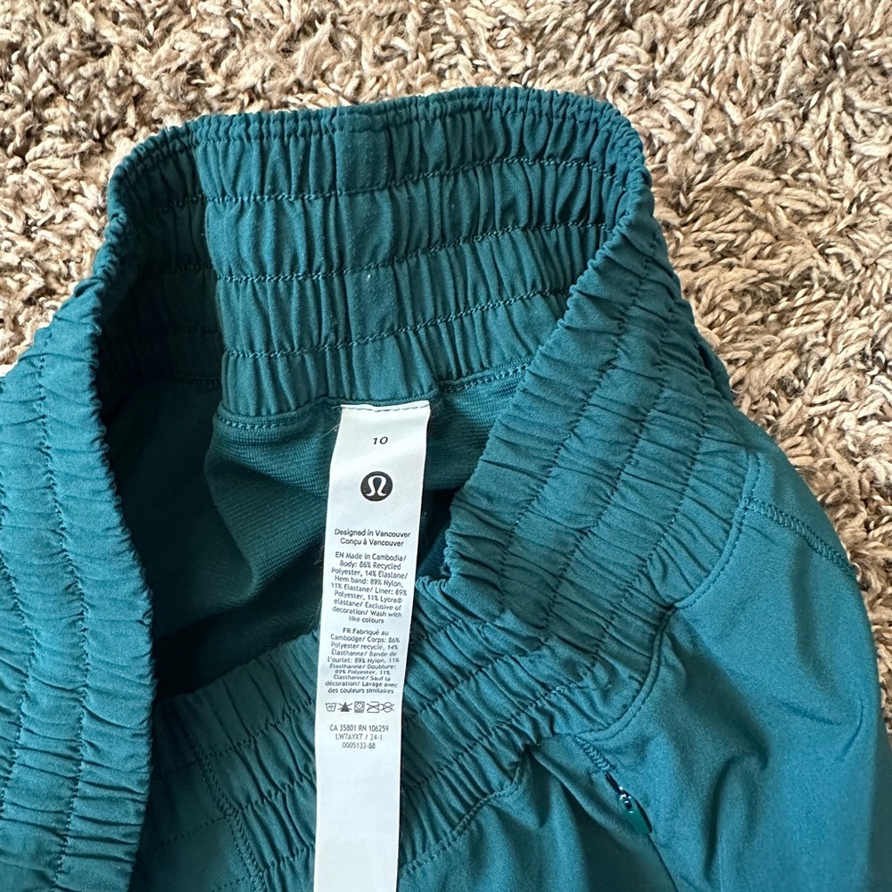 lululemon athletica Teal Athletic Shorts - Picture 3 of 3
